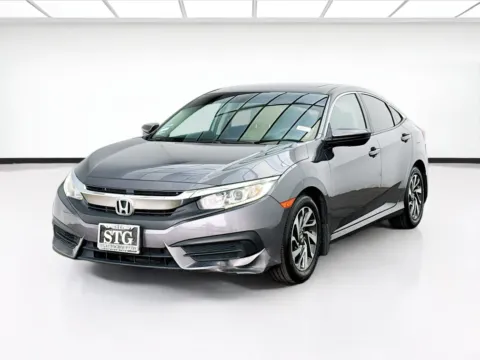 Gray 2018 Honda Civic Sedan EX for sale in Fontana, CA