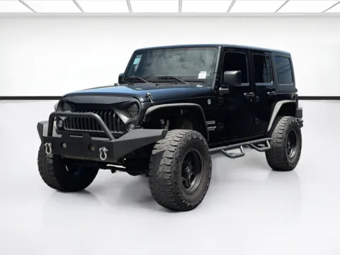Black 2017 Jeep Wrangler Unlimited Unlimited Sport for sale in Fontana, CA