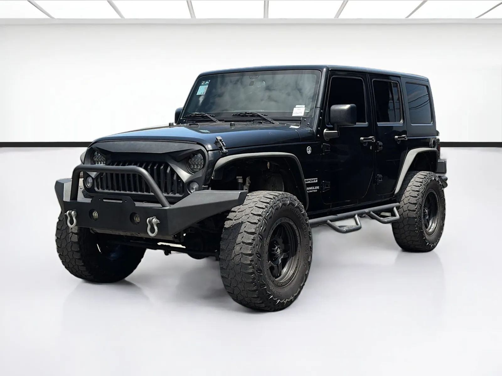 Black 2017 Jeep Wrangler Unlimited Unlimited Sport for sale in Fontana, CA