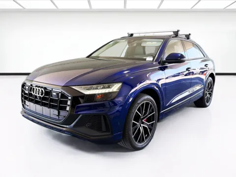 Blue 2020 Audi Q8 55 Prestige quattro for sale in Fontana, CA