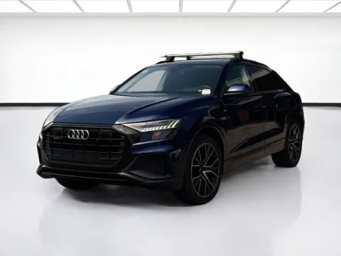 Blue 2020 Audi Q8 55 Prestige quattro for sale in Fontana, CA