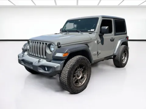 Gray 2020 Jeep Wrangler Sport for sale in Fontana, CA