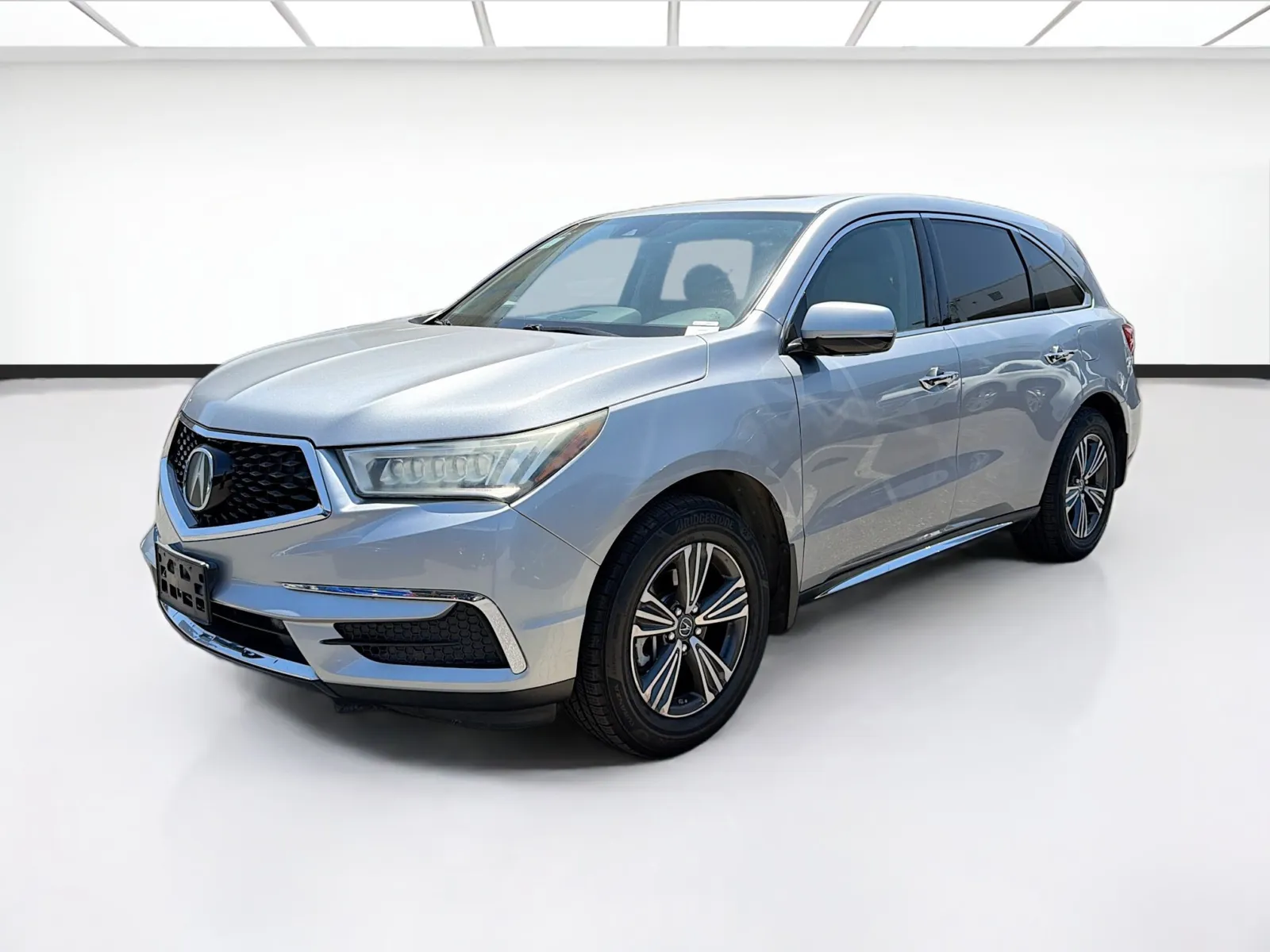 Silver 2017 Acura MDX 3.5L for sale in Fontana, CA