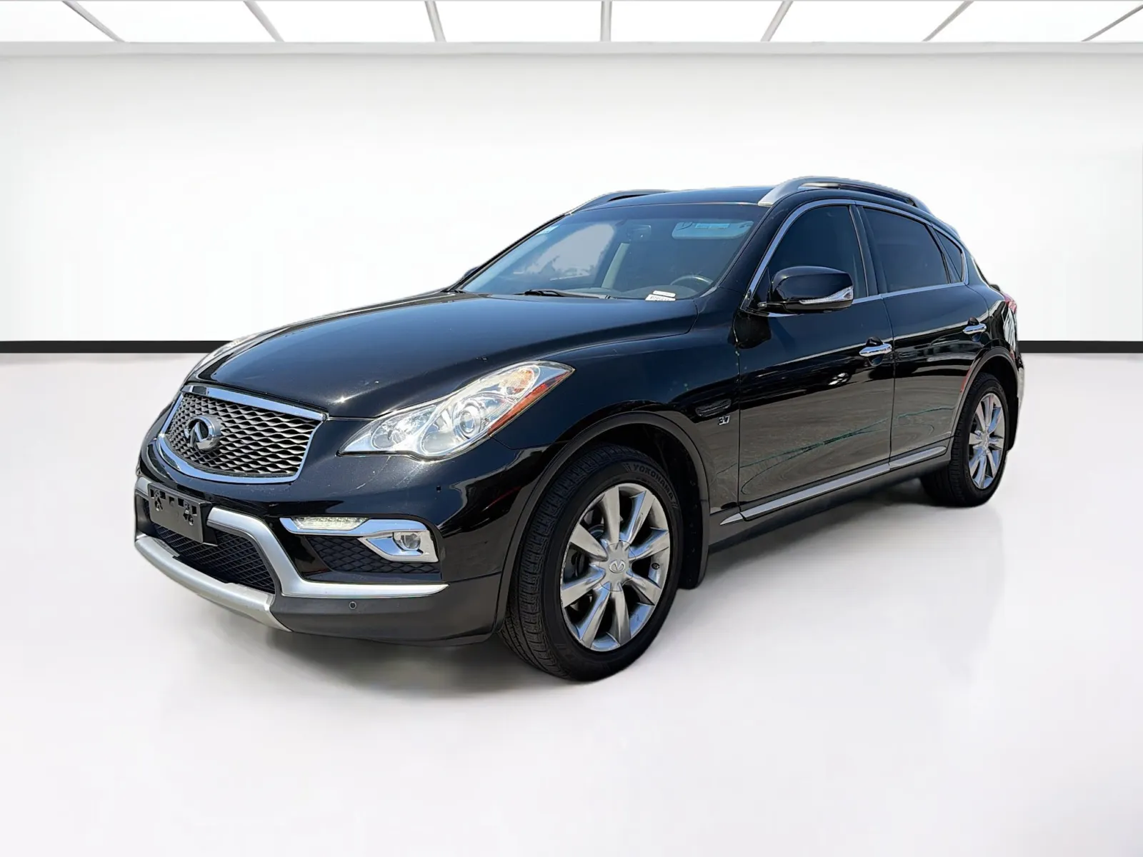 Black 2017 INFINITI QX50 Base w/Premium Plus Package for sale in Fontana, CA