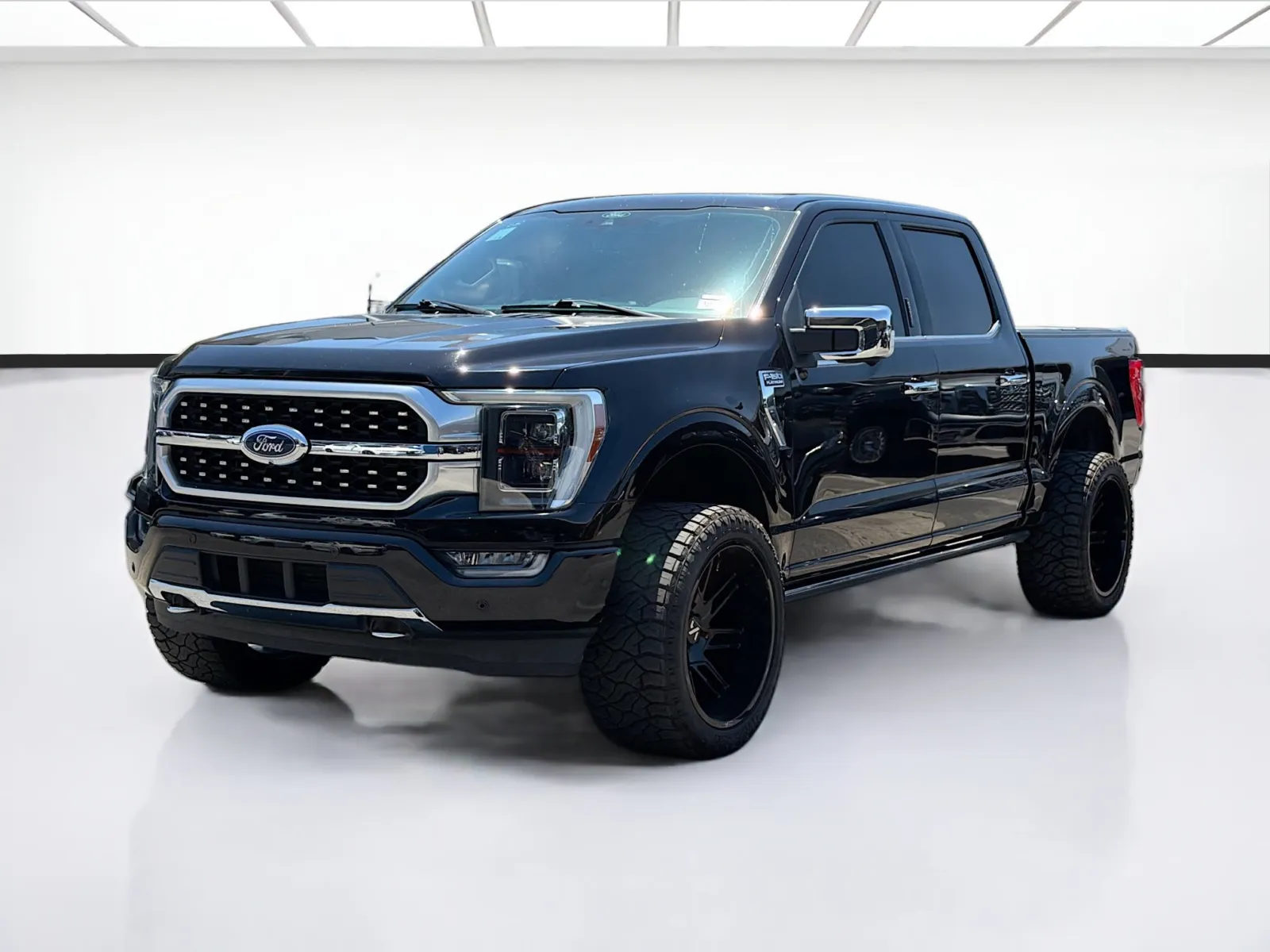 Black 2021 Ford F-150 Platinum for sale in Fontana, CA