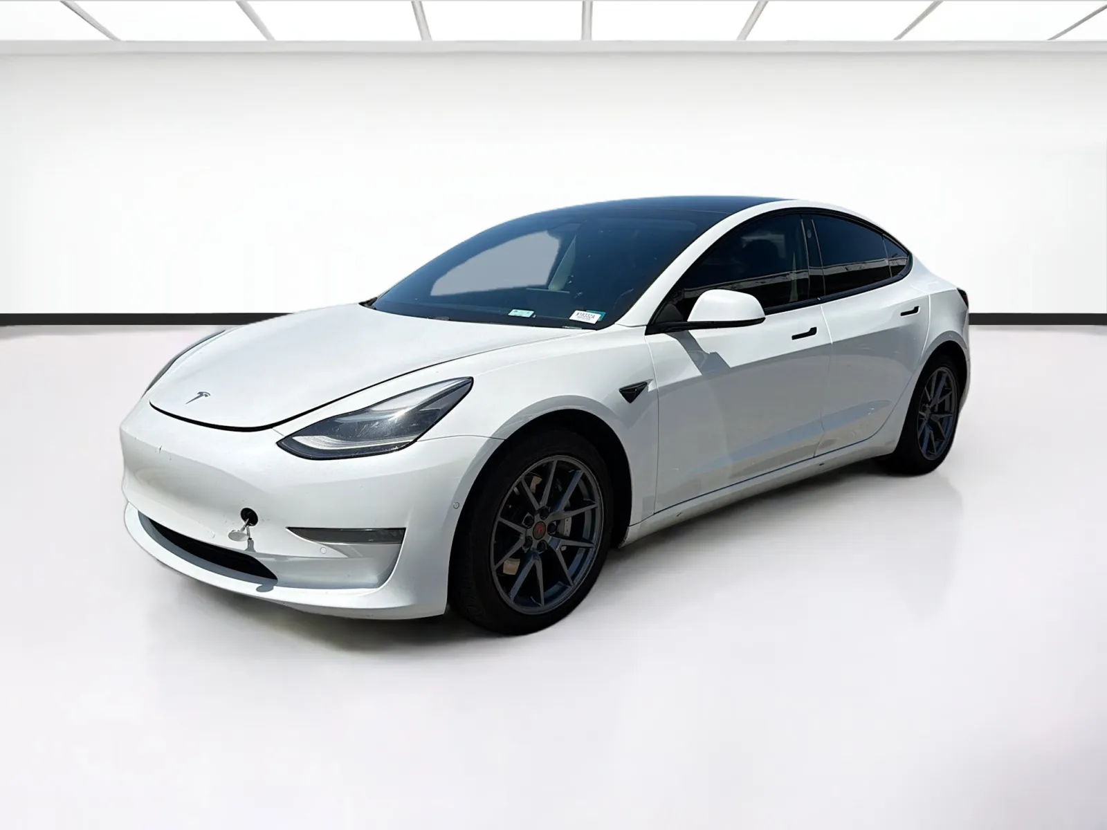 White 2021 Tesla Model 3 Standard Range Plus for sale in Fontana, CA
