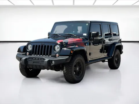Black 2017 Jeep Wrangler Unlimited Unlimited Sahara w/Winter Edition (24T) for sale in Fontana, CA