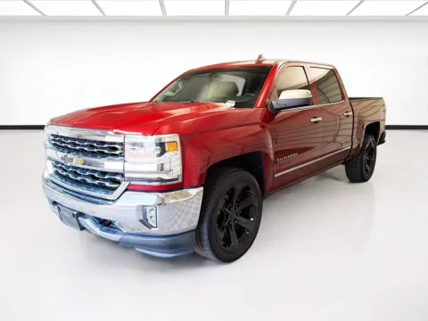 Red 2018 Chevrolet Silverado 1500 LTZ 1LZ for sale in Fontana, CA