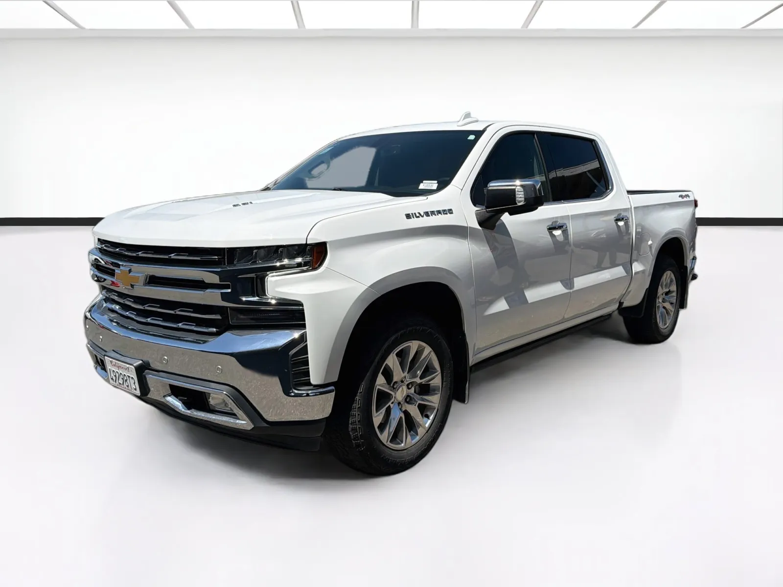 White 2021 Chevrolet Silverado 1500 LTZ for sale in Fontana, CA