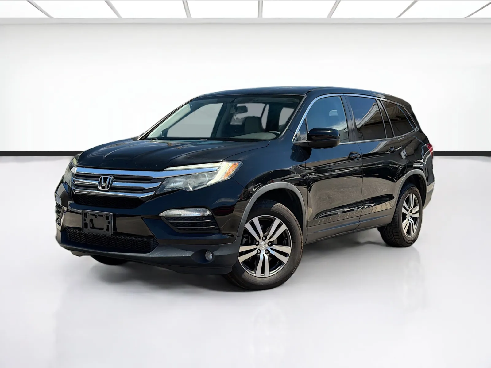 Black 2016 Honda Pilot EX-L for sale in Fontana, CA