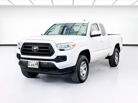 White 2022 Toyota Tacoma SR for sale in Fontana, CA