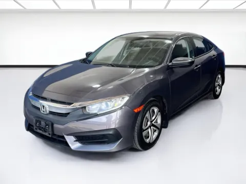 Gray 2018 Honda Civic Sedan LX for sale in Fontana, CA