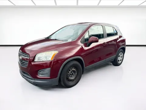 Red 2016 Chevrolet Trax LS for sale in Fontana, CA