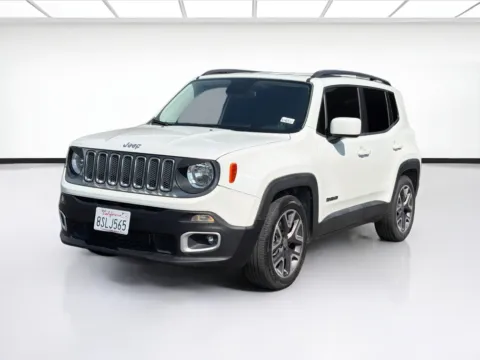 White 2015 Jeep Renegade Latitude for sale in Fontana, CA