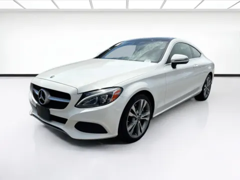 White 2018 Mercedes-Benz C-Class C 300 for sale in Fontana, CA