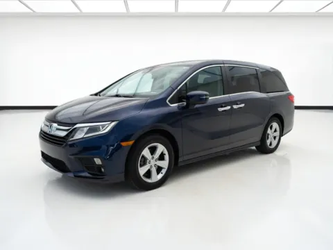 Blue 2018 Honda Odyssey EX for sale in Fontana, CA