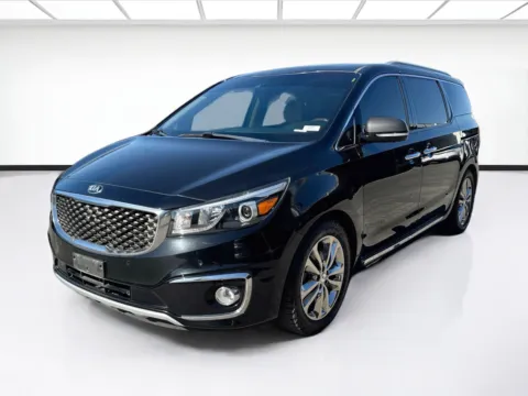 Black 2018 Kia Sedona SX Limited for sale in Fontana, CA