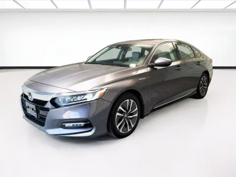Gray 2019 Honda Accord Hybrid EX-L for sale in Fontana, CA