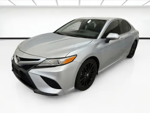 Silver 2020 Toyota Camry XSE for sale in Fontana, CA