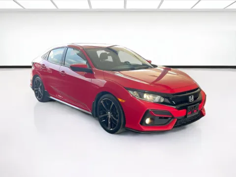 Another view of 2020 Honda Civic Hatchback Sport for sale in Fontana, CA at KarGenie
