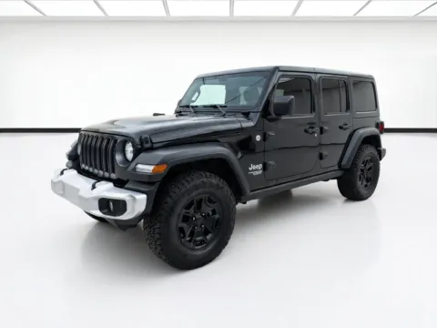 Black 2020 Jeep Wrangler Unlimited Sport S for sale in Fontana, CA