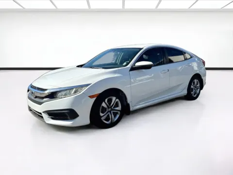 White 2018 Honda Civic Sedan LX for sale in Fontana, CA