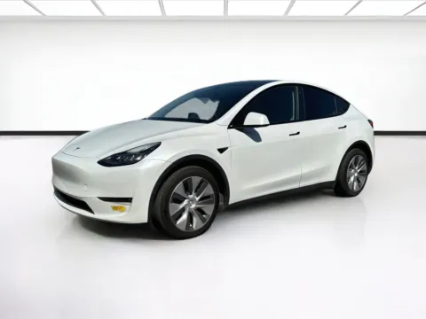 White 2021 Tesla Model Y Long Range for sale in Fontana, CA