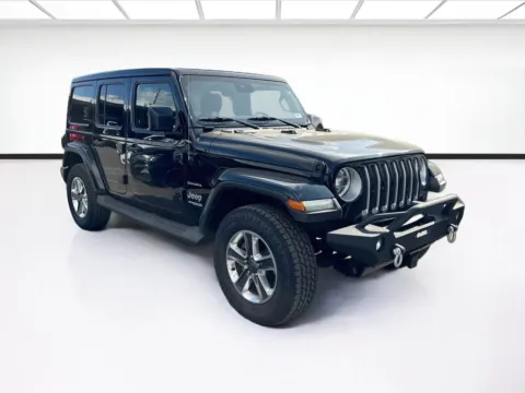 Another view of 2019 Jeep Wrangler Unlimited Unlimited Sahara one touch sky roof for sale in Fontana, CA at KarGenie