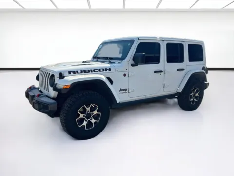 White 2021 Jeep Wrangler Unlimited Rubicon for sale in Fontana, CA