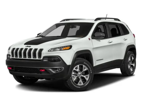 Black 2016 Jeep Cherokee Trailhawk for sale in Fontana, CA