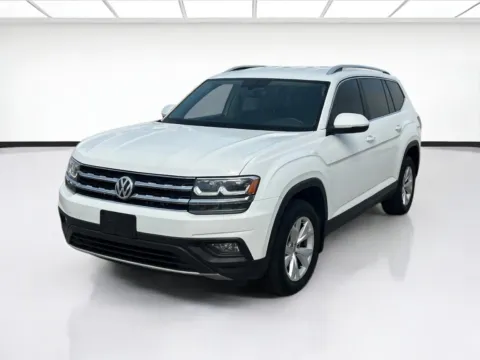 White 2019 Volkswagen Atlas 3.6L V6 SE for sale in Fontana, CA
