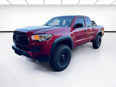 Red 2021 Toyota Tacoma SR V6 for sale in Fontana, CA