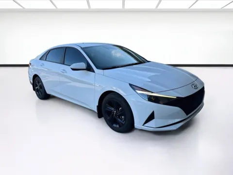 Another view of 2023 Hyundai Elantra Hybrid Blue for sale in Fontana, CA at KarGenie