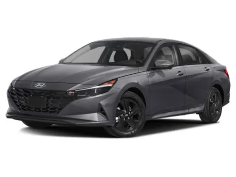 White 2023 Hyundai Elantra Hybrid Blue for sale in Fontana, CA