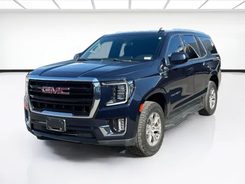 Blue 2022 GMC Yukon SLE for sale in Fontana, CA
