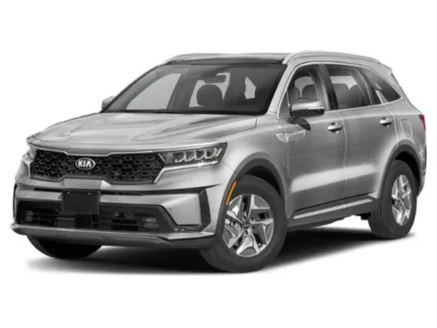 White 2021 Kia Sorento Hybrid EX for sale in Fontana, CA