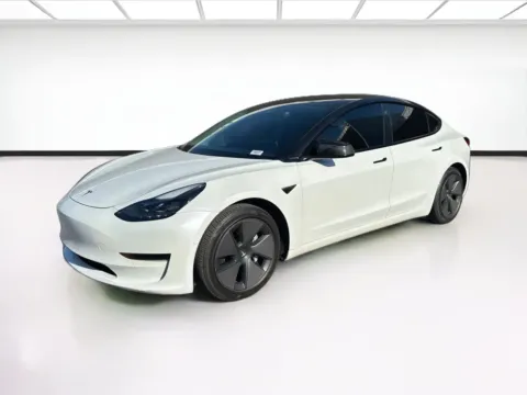 Blue 2021 Tesla Model 3 Standard Range Plus for sale in Fontana, CA