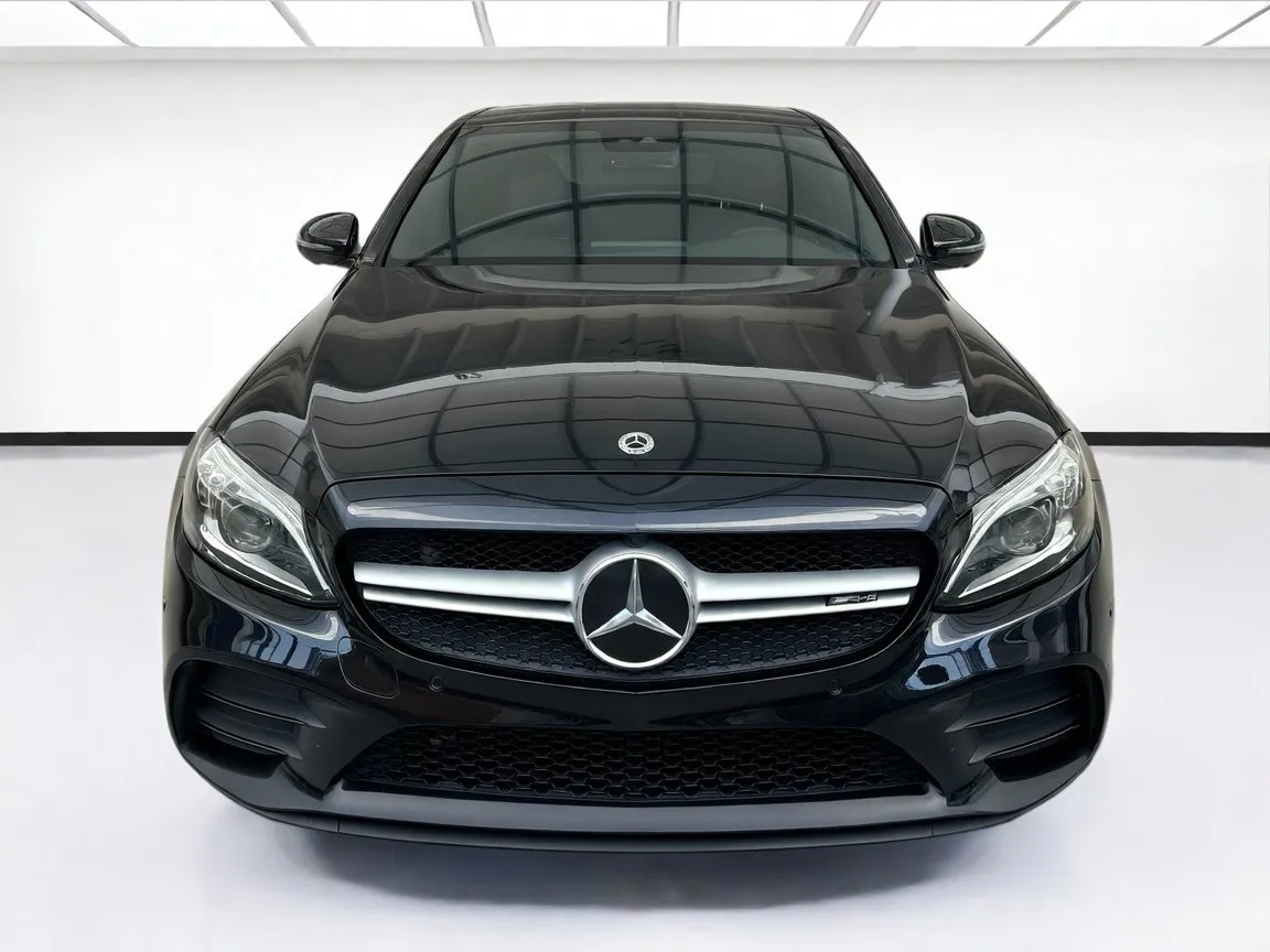 Black 2020 Mercedes-Benz C-Class AMG C 43 for sale in Fontana, CA
