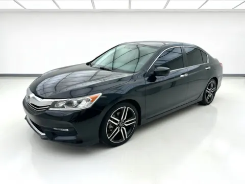 Black 2017 Honda Accord Sedan Sport for sale in Fontana, CA