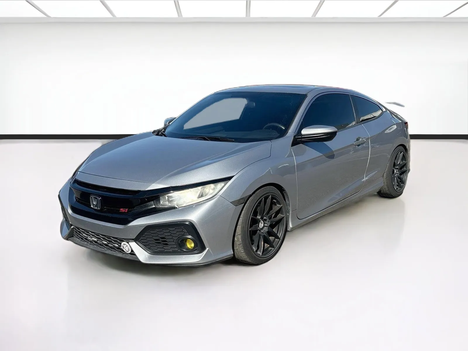 Silver 2018 Honda Civic Si Coupe Si for sale in Fontana, CA