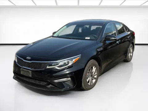 Black 2020 Kia Optima LX for sale in Fontana, CA