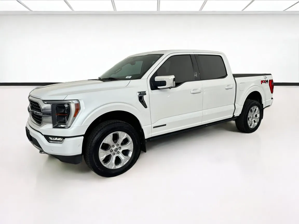 White 2021 Ford F-150 Platinum for sale in Fontana, CA