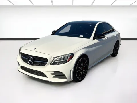 White 2019 Mercedes-Benz C-Class C 300 for sale in Fontana, CA
