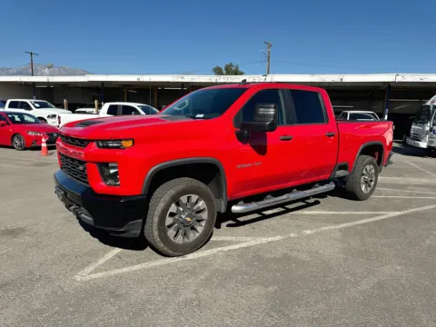 Red 2023 Chevrolet Silverado 2500 HD Custom for sale in Fontana, CA
