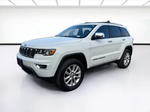 White 2017 Jeep Grand Cherokee Limited for sale in Fontana, CA
