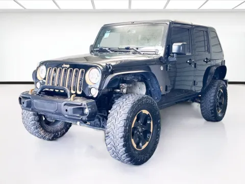 Black 2014 Jeep Wrangler Unlimited Unlimited Sahara Dragon Edition for sale in Montclair, CA