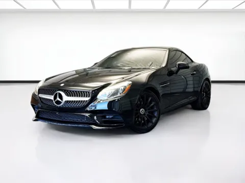 Black 2017 Mercedes-Benz SLC 300 for sale in Montclair, CA