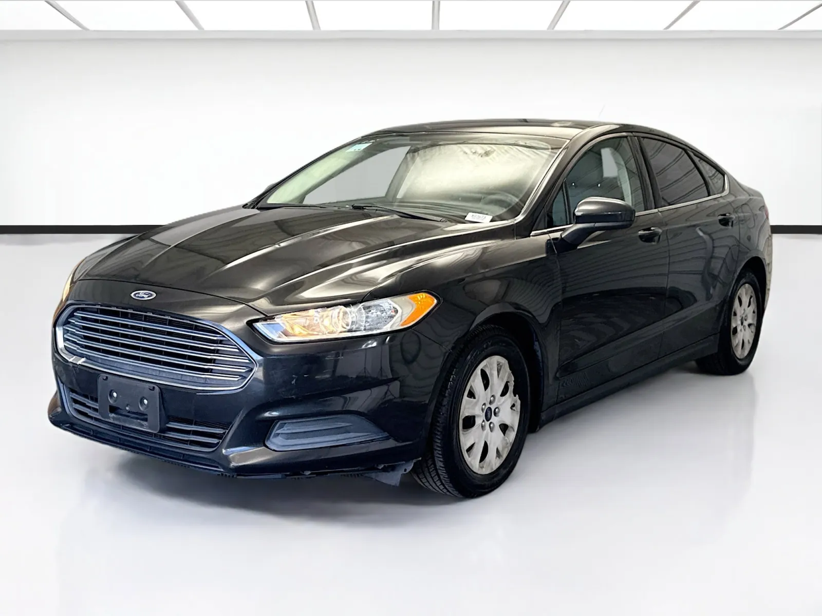 Black 2014 Ford Fusion S for sale in Montclair, CA