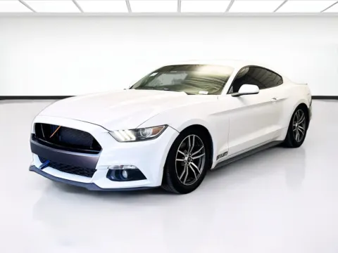 White 2017 Ford Mustang EcoBoost for sale in Montclair, CA