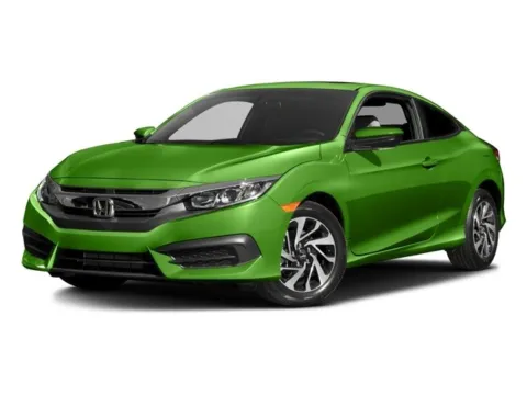 Black 2016 Honda Civic Coupe LX-P for sale in Montclair, CA